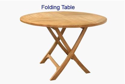 Picture of Round Folding Table